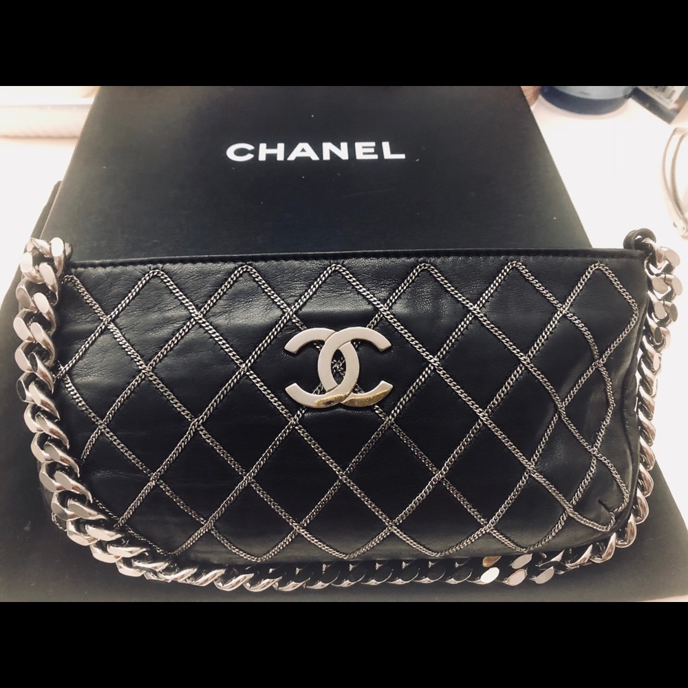 Chanel black clutch. Limited Edition.